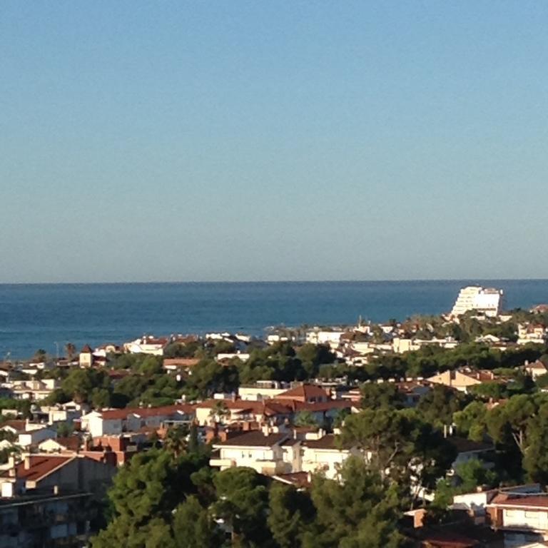 Apartamento Sea Views Penthouse Sitges Habitación foto