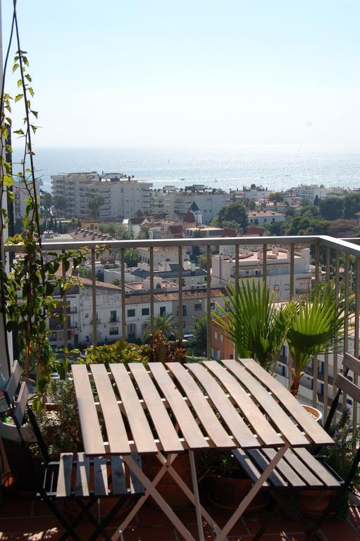 Apartamento Sea Views Penthouse Sitges Habitación foto